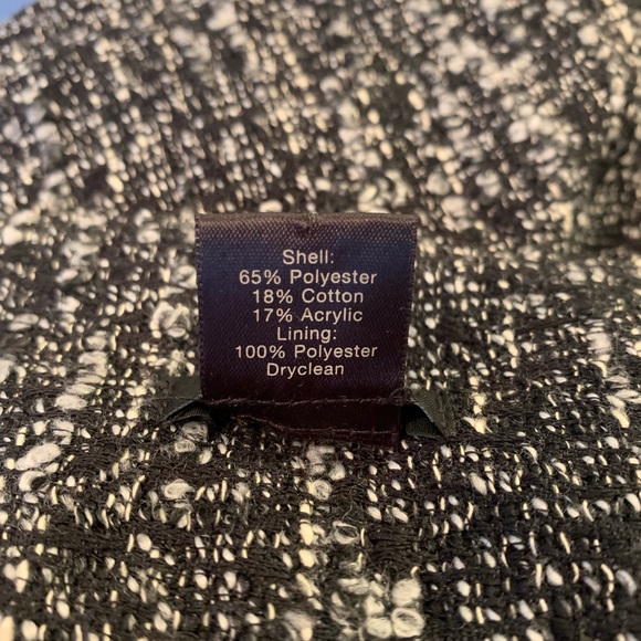 Ann Taylor Factory Tweed Skirt with Button Accent sz 18 - Picture 5 of 5